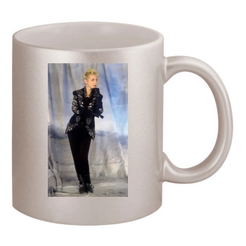 Annie Lennox 11oz Metallic Silver Mug