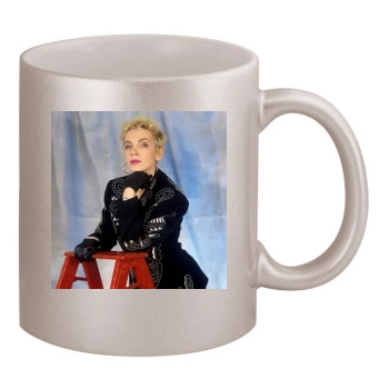 Annie Lennox 11oz Metallic Silver Mug