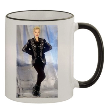 Annie Lennox 11oz Colored Rim & Handle Mug