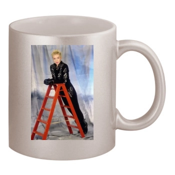 Annie Lennox 11oz Metallic Silver Mug