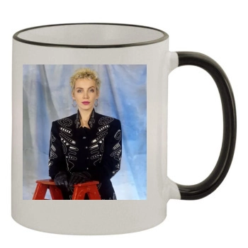 Annie Lennox 11oz Colored Rim & Handle Mug