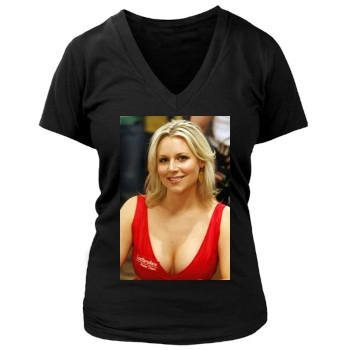 Abi Titmuss Women's Deep V-Neck TShirt