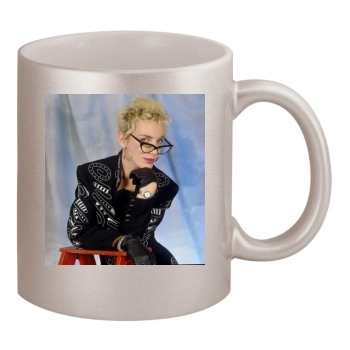 Annie Lennox 11oz Metallic Silver Mug