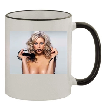 Abi Titmuss 11oz Colored Rim & Handle Mug