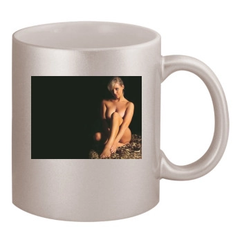 Abi Titmuss 11oz Metallic Silver Mug