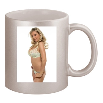 Abi Titmuss 11oz Metallic Silver Mug