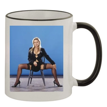 Abi Titmuss 11oz Colored Rim & Handle Mug