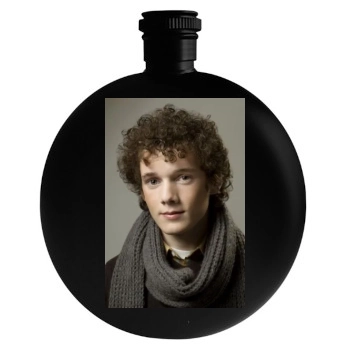 Anton Yelchin Round Flask