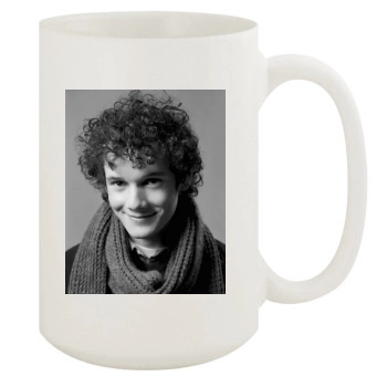 Anton Yelchin 15oz White Mug