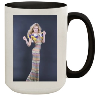 Arielle Dombasle 15oz Colored Inner & Handle Mug