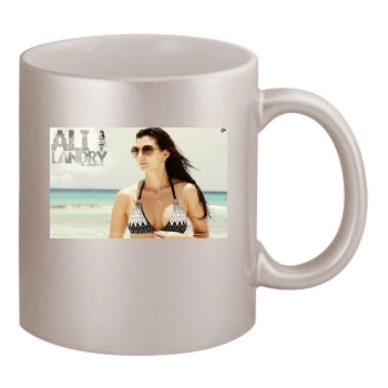 Ali Landry 11oz Metallic Silver Mug