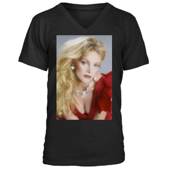 Arielle Dombasle Men's V-Neck T-Shirt