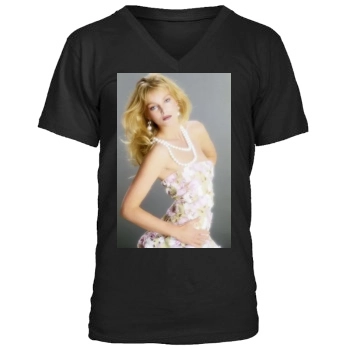 Arielle Dombasle Men's V-Neck T-Shirt