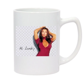 Ali Landry 14oz White Statesman Mug