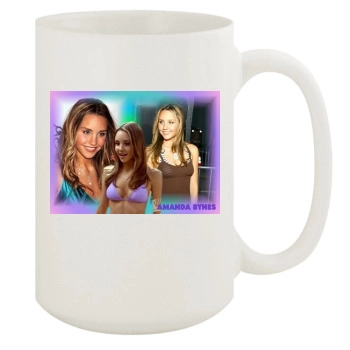 Amanda Bynes 15oz White Mug