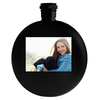 Amanda Bynes Round Flask