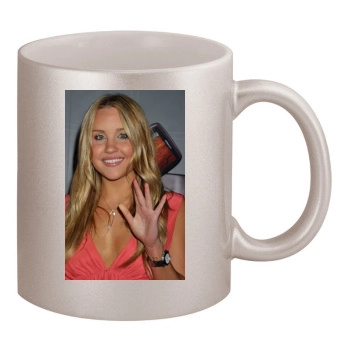 Amanda Bynes 11oz Metallic Silver Mug