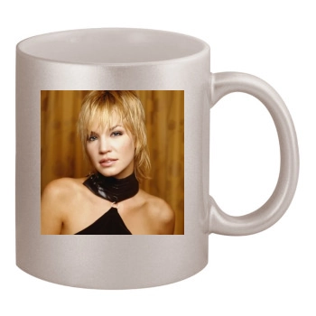 Ashley Scott 11oz Metallic Silver Mug