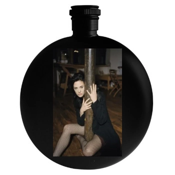 Asia Argento Round Flask