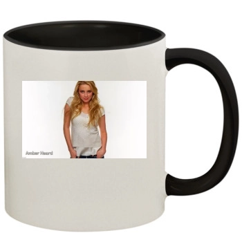 Amber Heard 11oz Colored Inner & Handle Mug