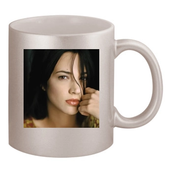 Asia Argento 11oz Metallic Silver Mug