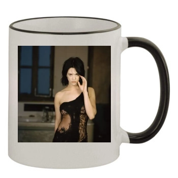 Asia Argento 11oz Colored Rim & Handle Mug