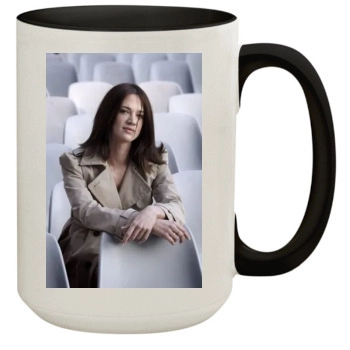 Asia Argento 15oz Colored Inner & Handle Mug