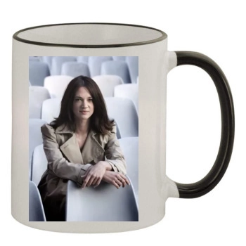 Asia Argento 11oz Colored Rim & Handle Mug