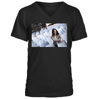 Asia Argento Men's V-Neck T-Shirt