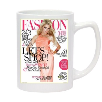 Amber Heard 14oz White Statesman Mug