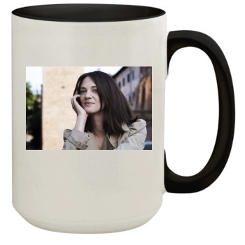 Asia Argento 15oz Colored Inner & Handle Mug