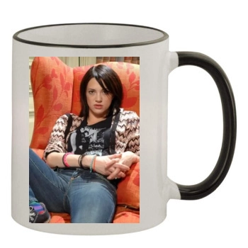 Asia Argento 11oz Colored Rim & Handle Mug