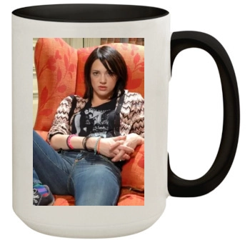 Asia Argento 15oz Colored Inner & Handle Mug