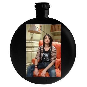 Asia Argento Round Flask