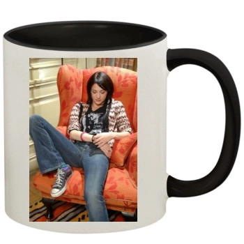 Asia Argento 11oz Colored Inner & Handle Mug