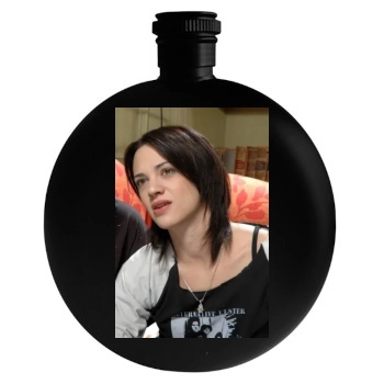 Asia Argento Round Flask