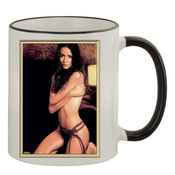 Amy Acker 11oz Colored Rim & Handle Mug