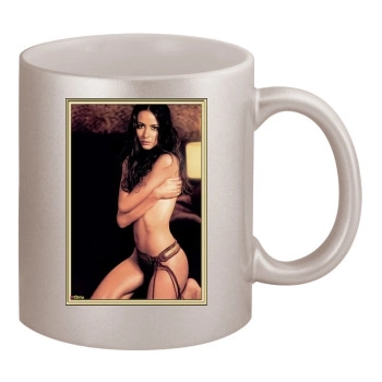 Amy Acker 11oz Metallic Silver Mug