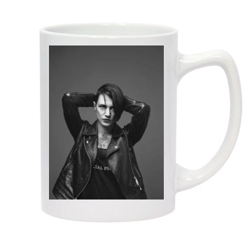 Asia Argento 14oz White Statesman Mug