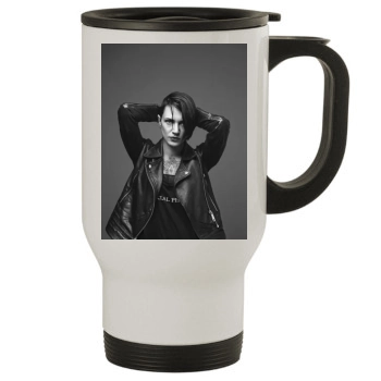 Asia Argento Stainless Steel Travel Mug