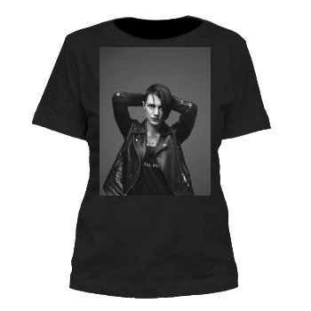 Asia Argento Women's Cut T-Shirt