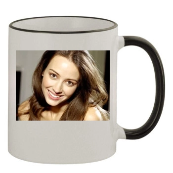 Amy Acker 11oz Colored Rim & Handle Mug