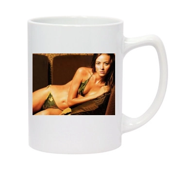 Amy Acker 14oz White Statesman Mug