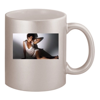 Amy Acker 11oz Metallic Silver Mug