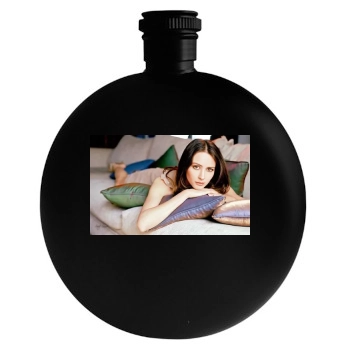 Amy Acker Round Flask