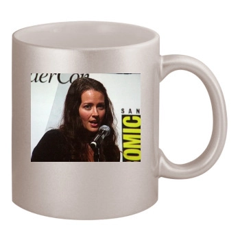 Amy Acker 11oz Metallic Silver Mug