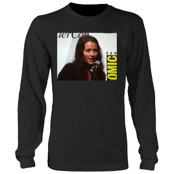 Amy Acker Men's Heavy Long Sleeve TShirt