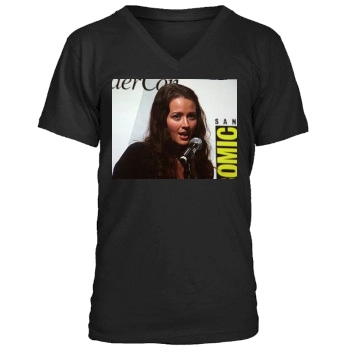 Amy Acker Men's V-Neck T-Shirt