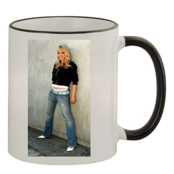 Alexa Havins 11oz Colored Rim & Handle Mug