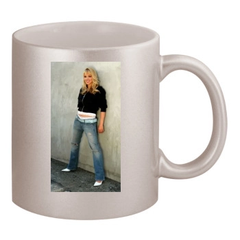 Alexa Havins 11oz Metallic Silver Mug